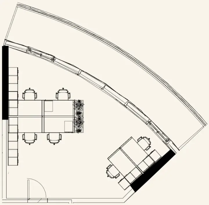 Office floor plan