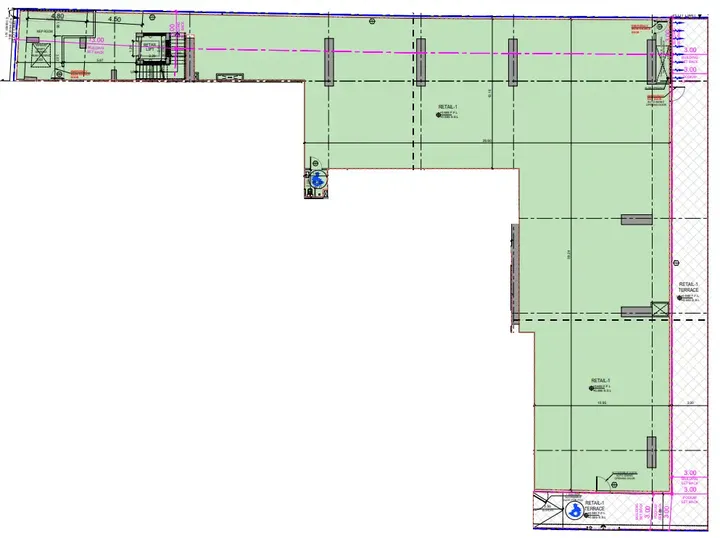 Retail floor plan
