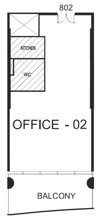 Office floor plan