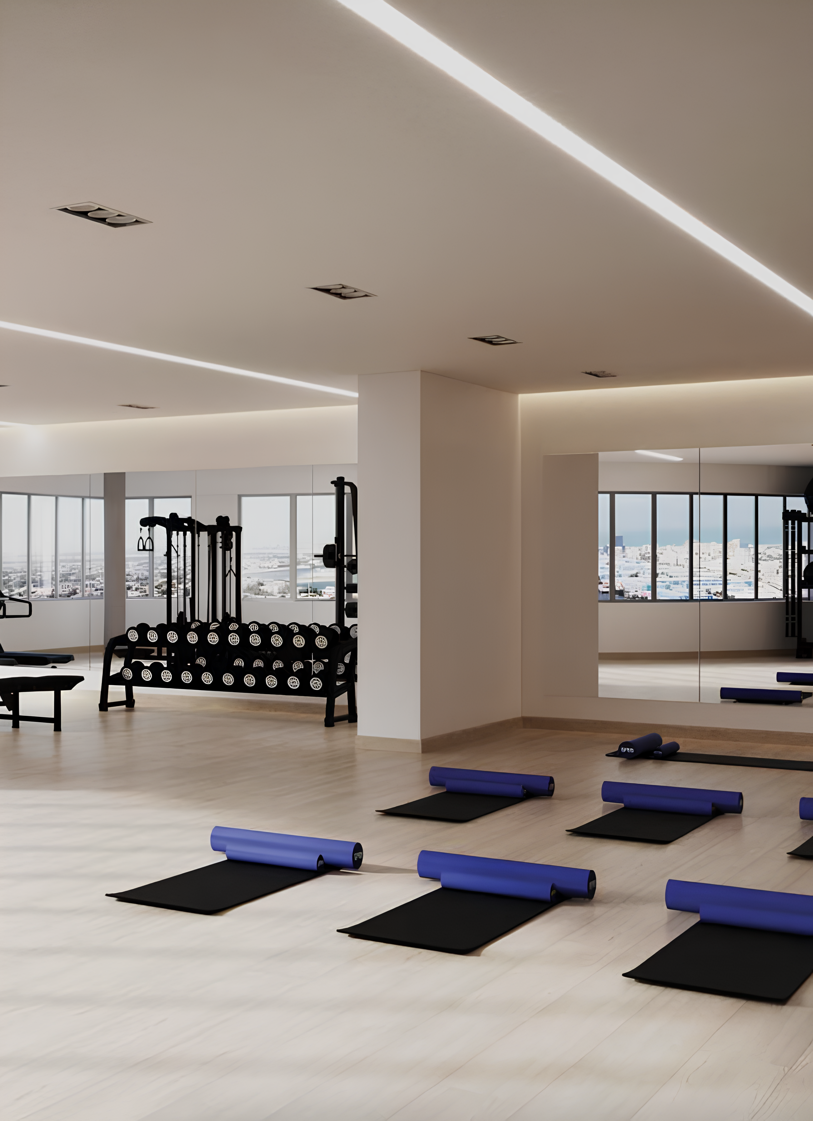 GJ PROPERTIES "Ajman Creek Tower 1"-1 BR 1147.82,846952AED