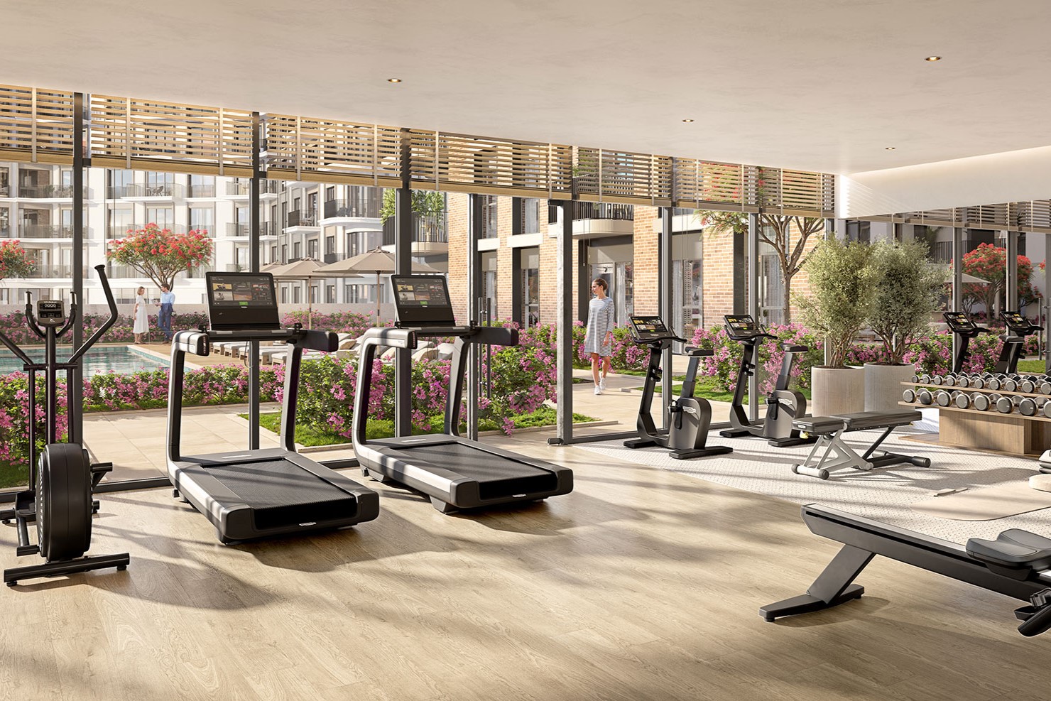 NSHAMA "Berkshire Park"-1 BR 897.82,1169888AED