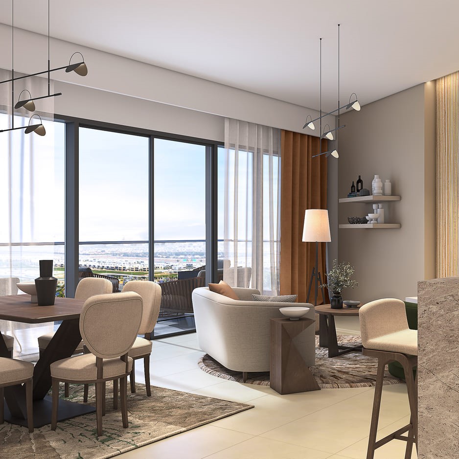 DAMAC "Golf Gate"-1 BR 656,1300000AED
