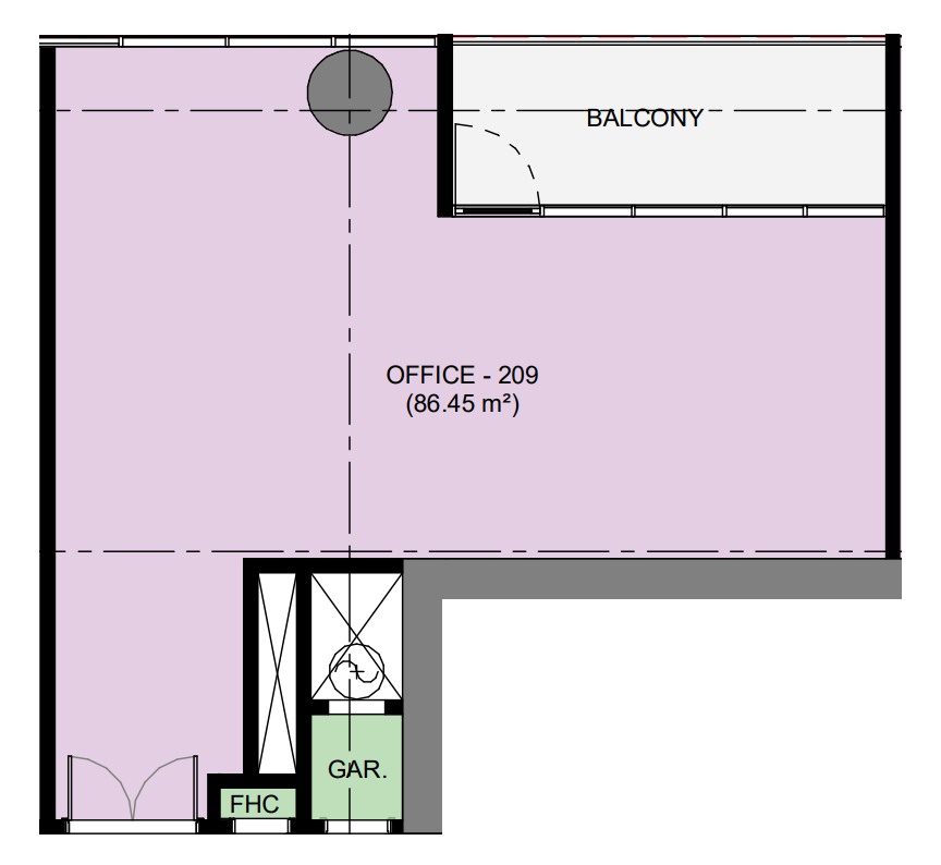 Office floor plan