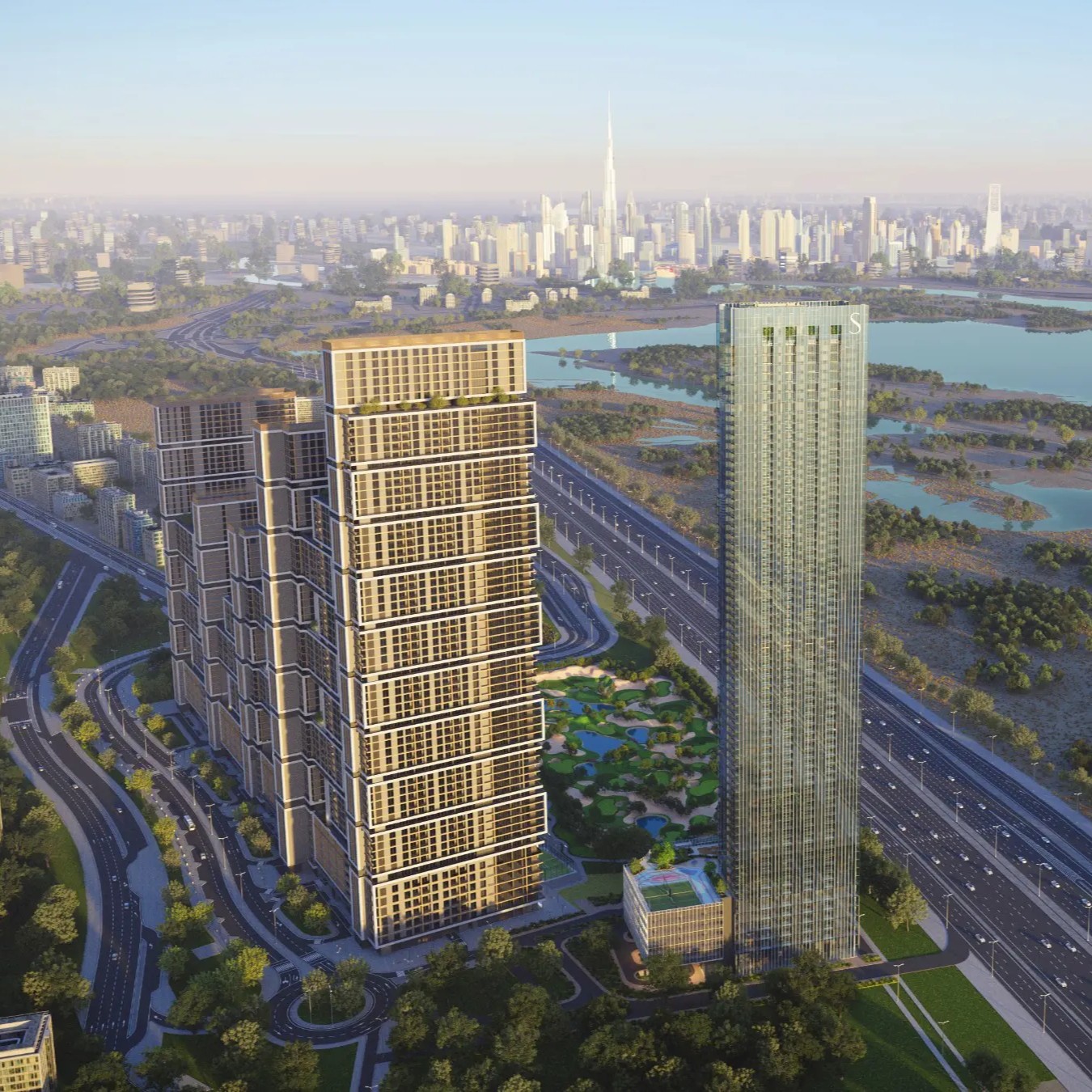 SOBHA "The Element at Sobha One"-3 BR 1957.74,5099912AED