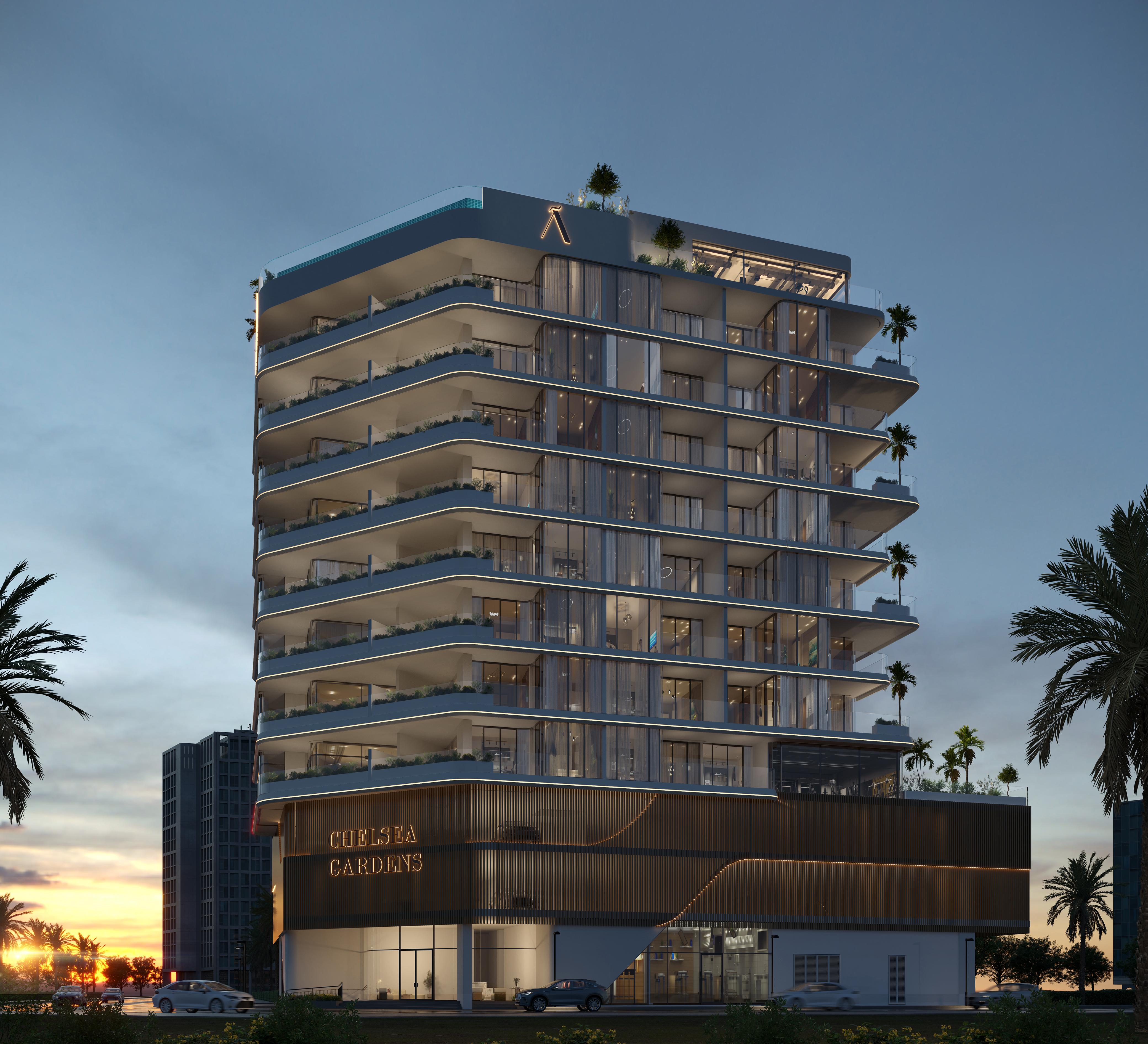 MCCONE PROPERTIES "Chelsea Gardens" NEW LAUNCH-1 BR 1073,2360888AED