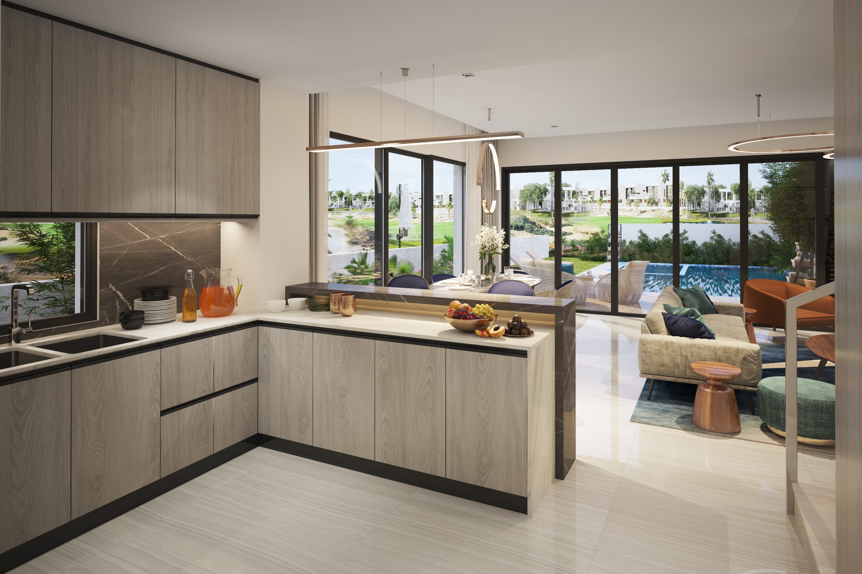DAMAC "Silver Springs"-3 BR 1440.1,3300000AED