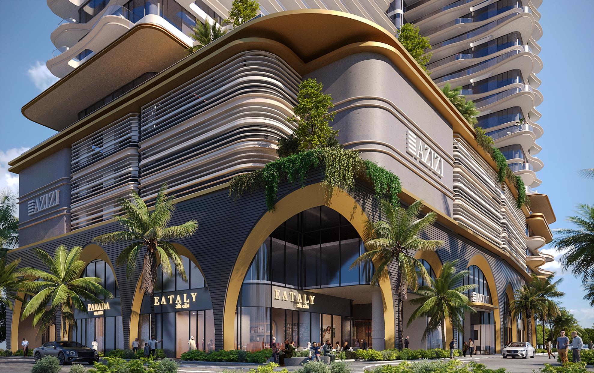 AZIZI "Azizi Milan"-Studio 358.44,640000AED