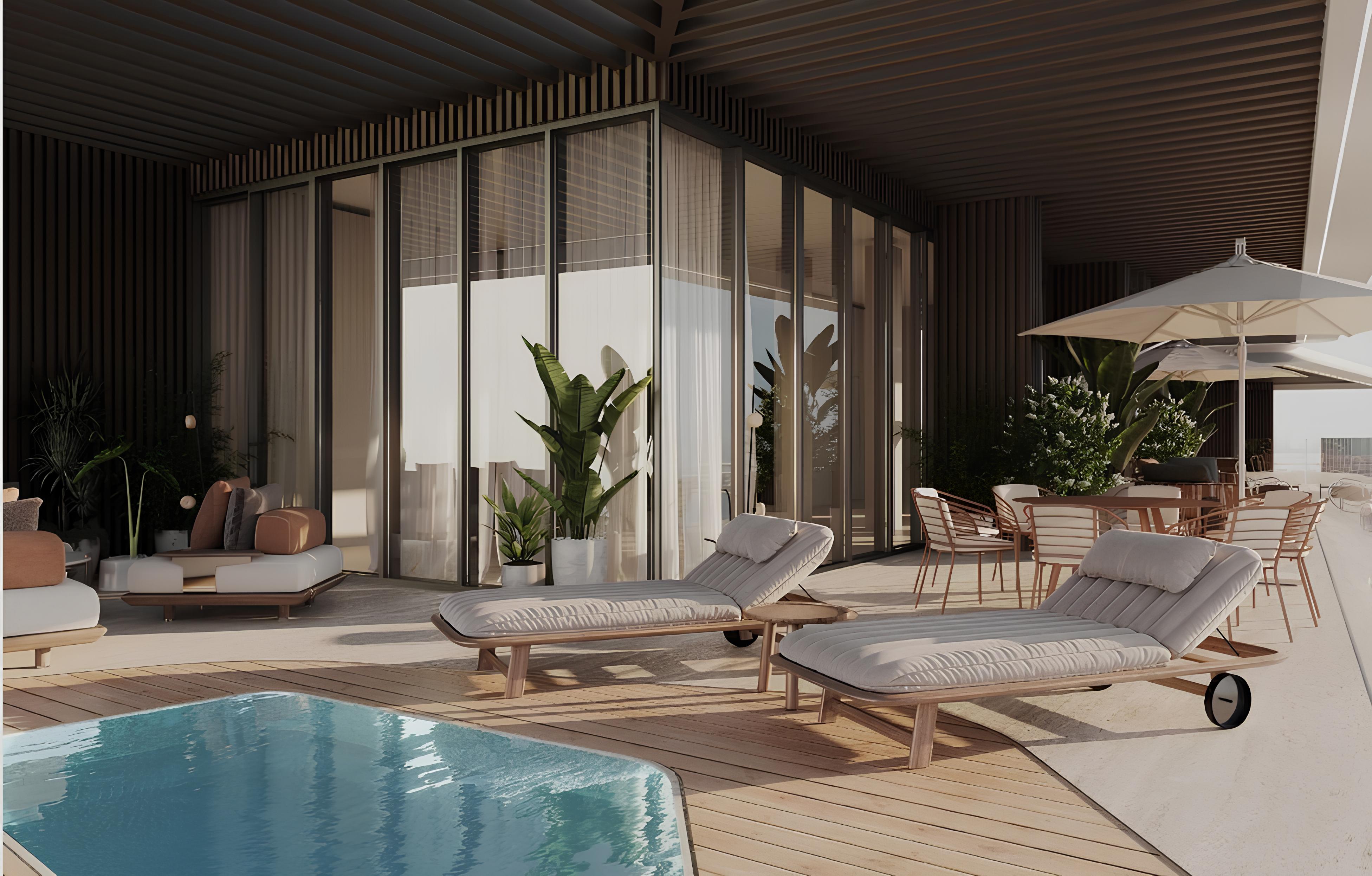 HAYAAT "Isolana Residences"-2 BR 1542.26,3349018AED