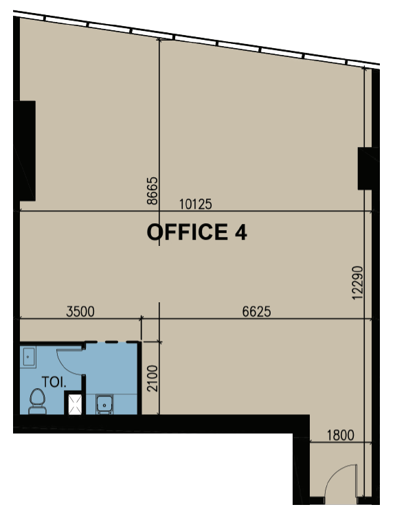 Office floor plan