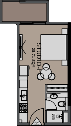 Studio floor plan