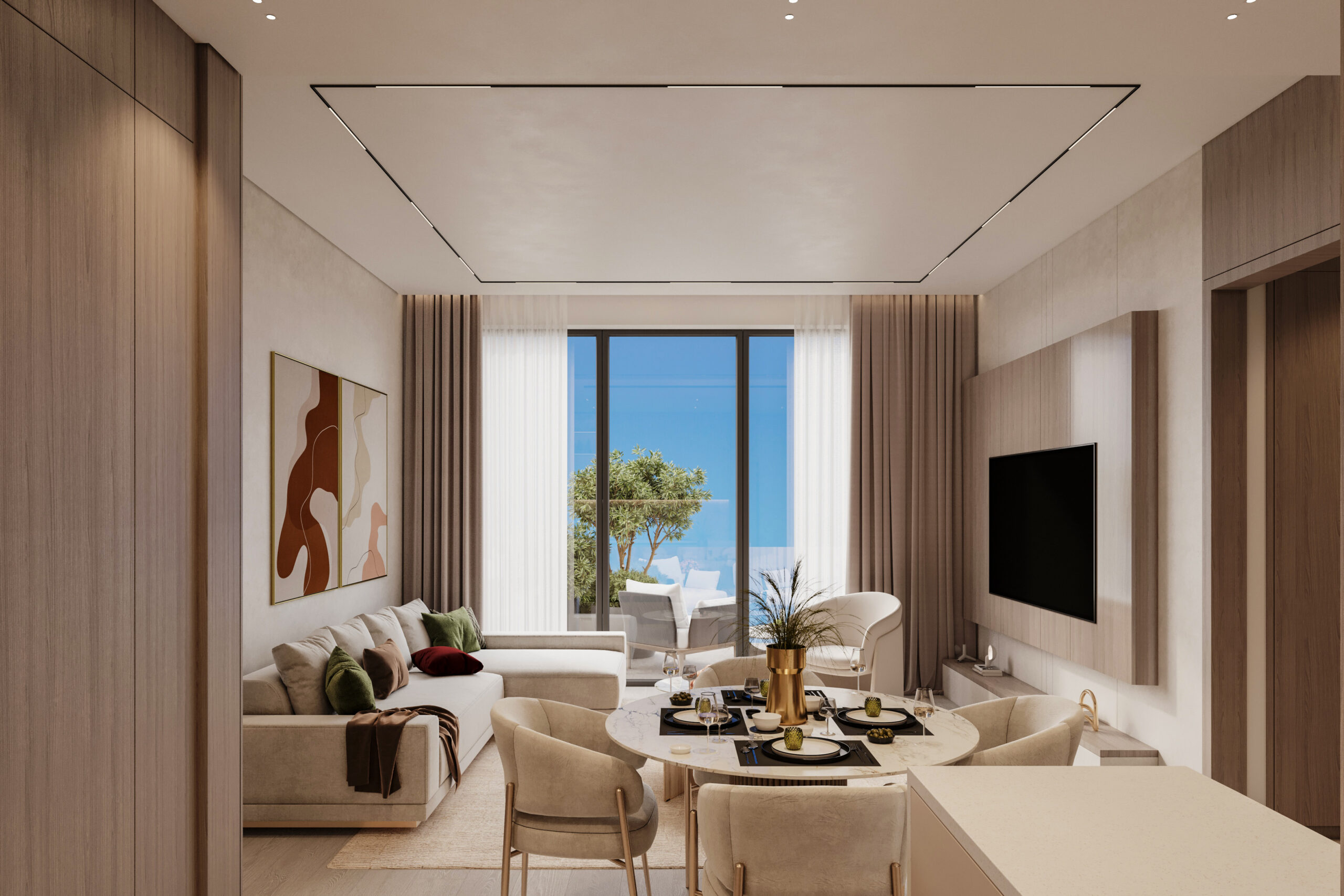 OCTA PROPERTIES "Sola Residences"-2 BR 979.06,1443000AED