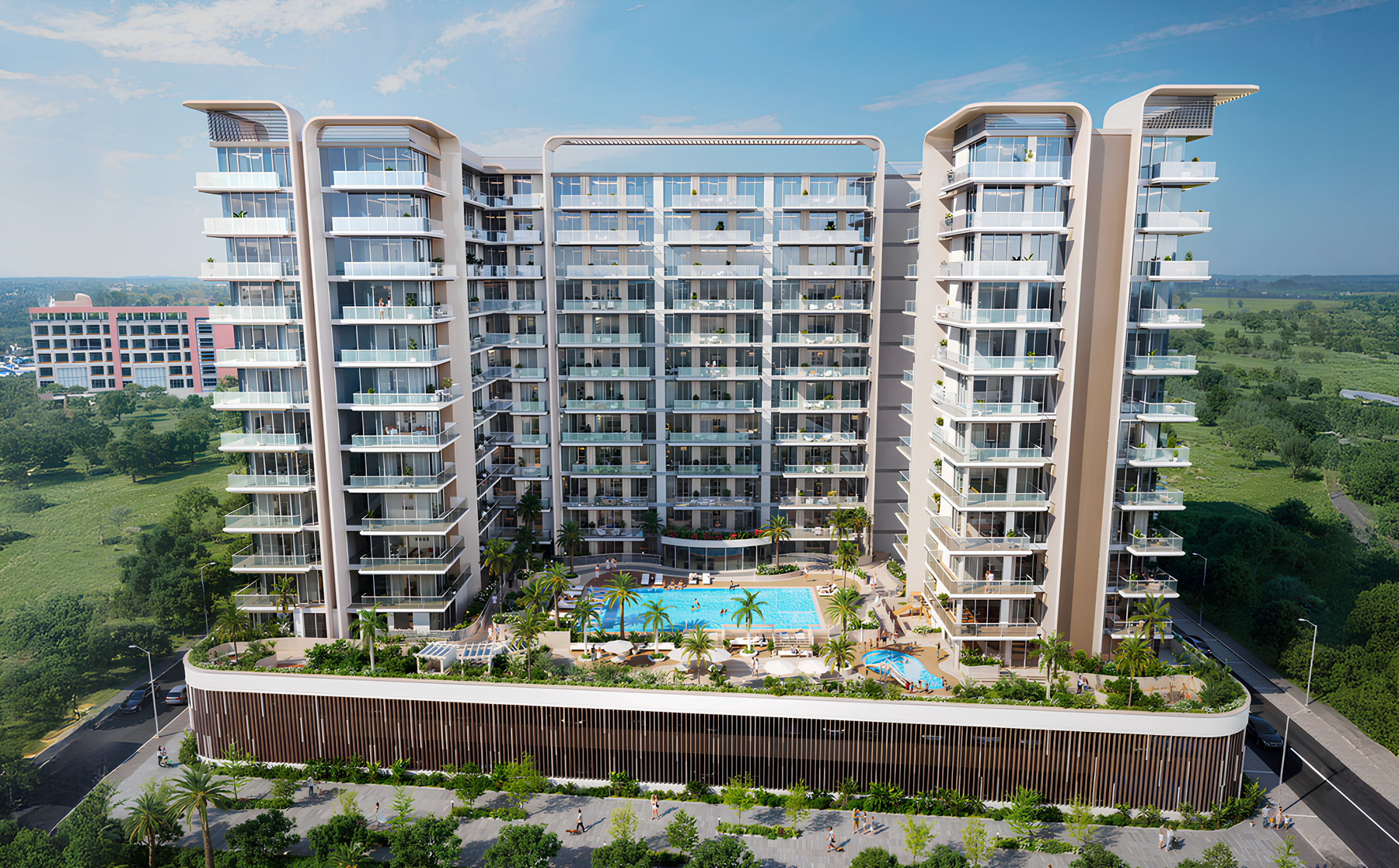 OCTA PROPERTIES "Sola Residences"-2 BR 999.84,1354000AED