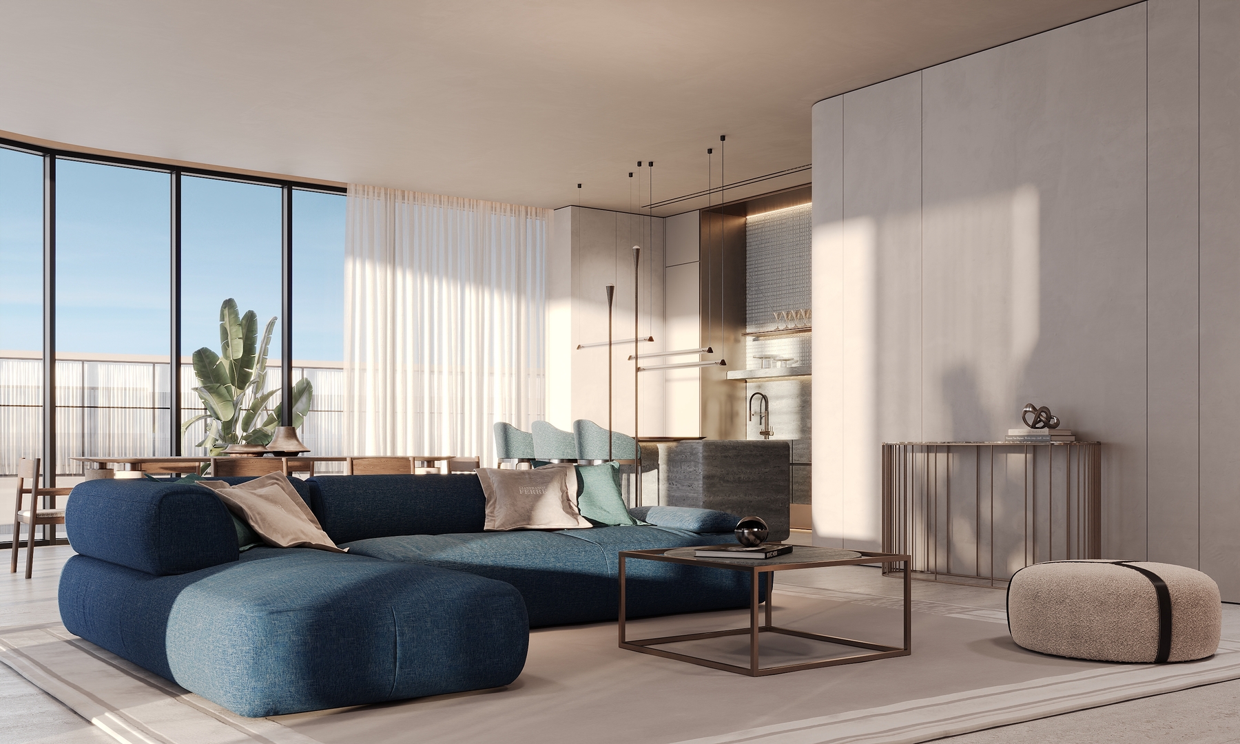 MIRA DEVELOPMENTS "Gianfranco Ferre Residences"-1 BR 1036,3245000AED