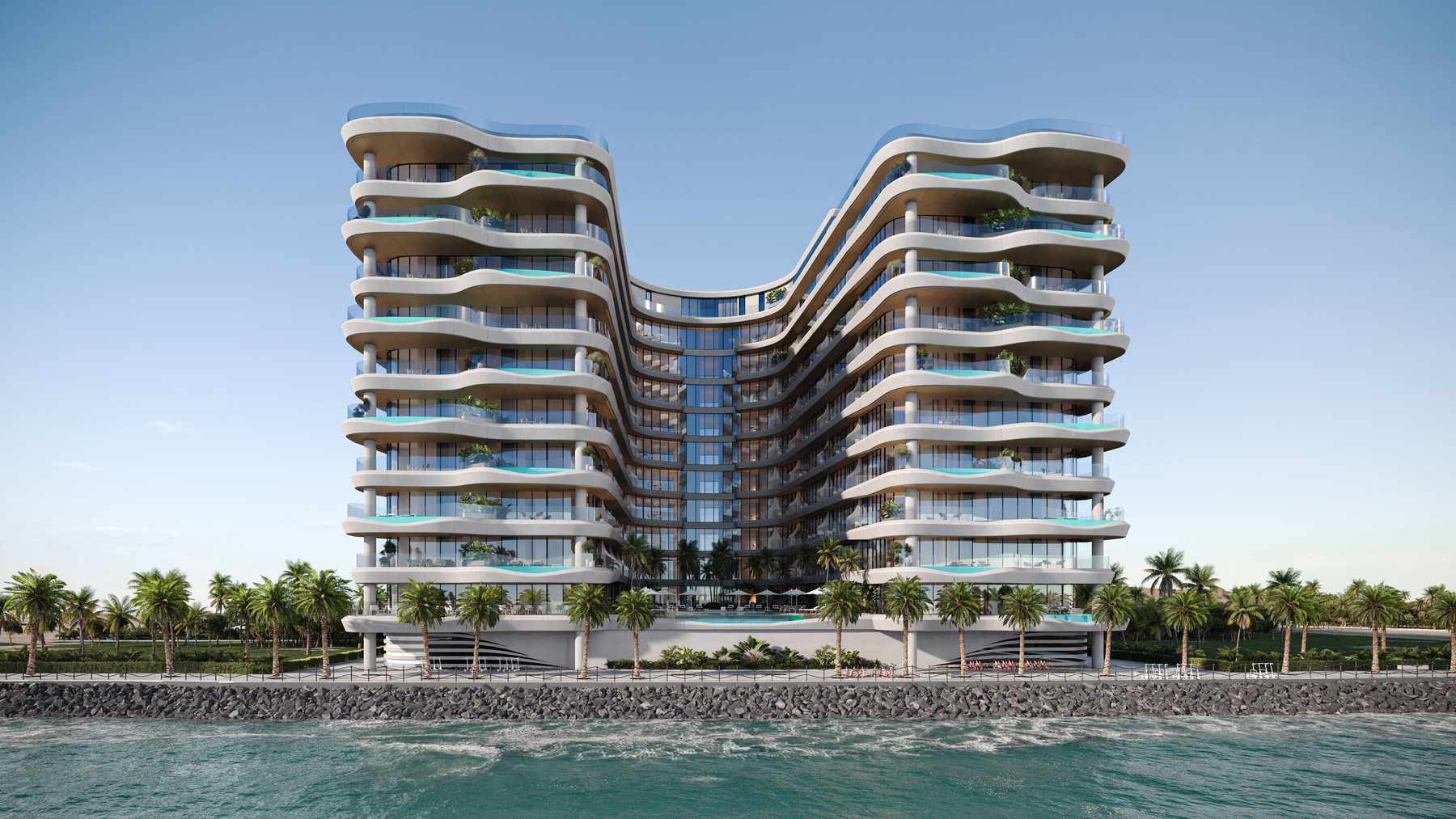 MIRA DEVELOPMENTS "Gianfranco Ferre Residences"-1 BR 862,2759000AED