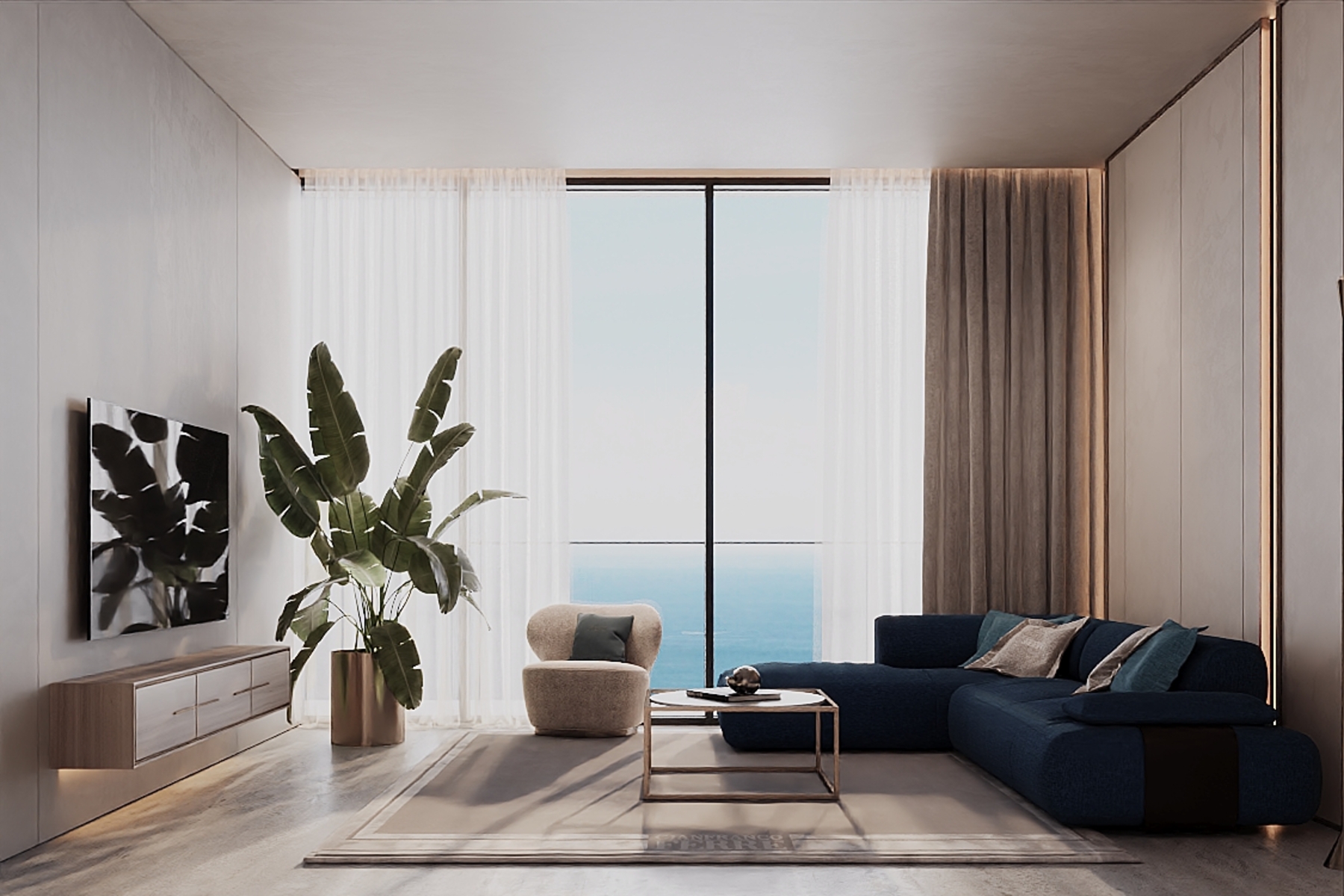 MIRA DEVELOPMENTS "Gianfranco Ferre Residences"-1 BR 1036,3245000AED