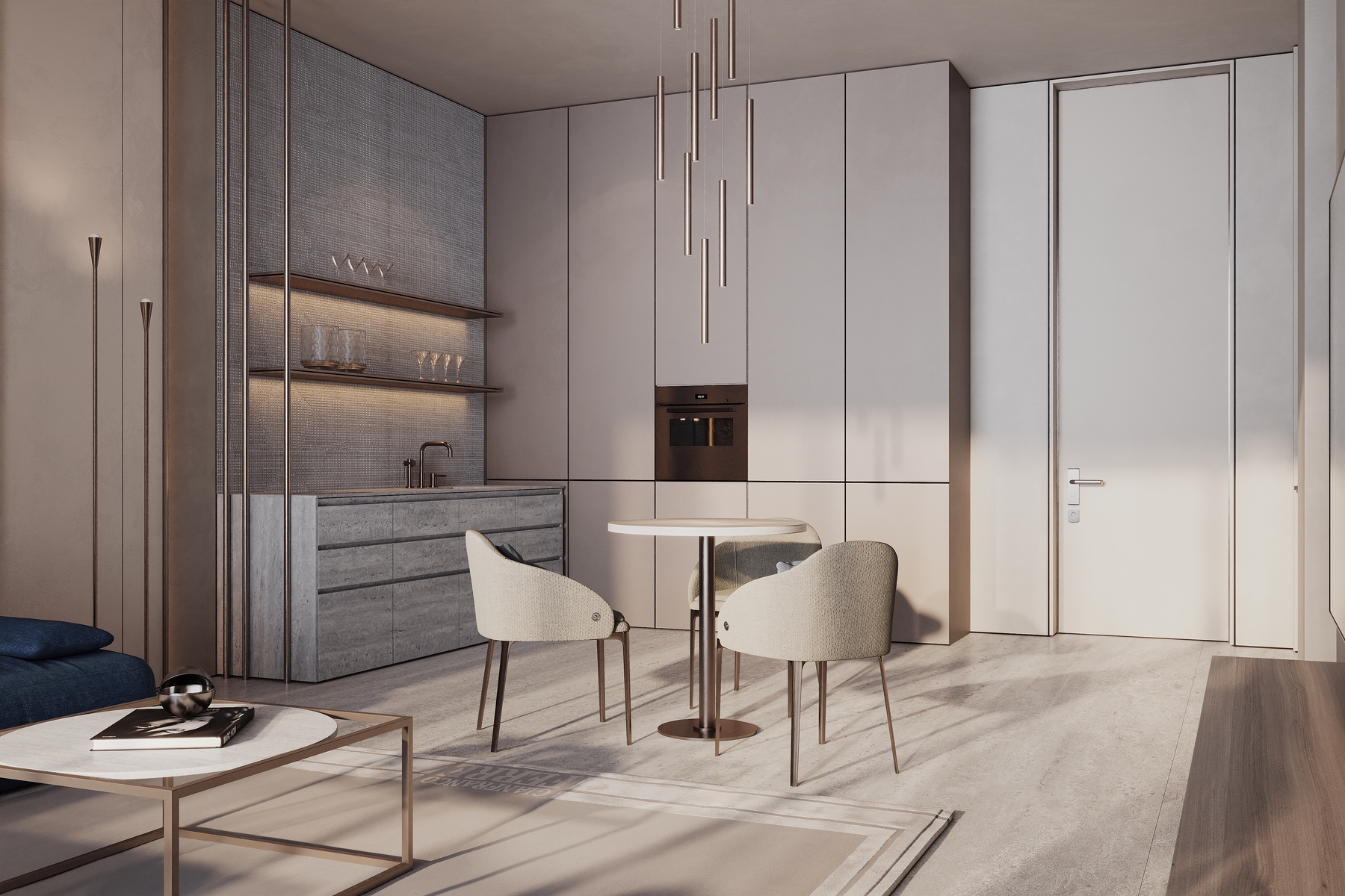 MIRA DEVELOPMENTS "Gianfranco Ferre Residences"-1 BR 1037,3318000AED