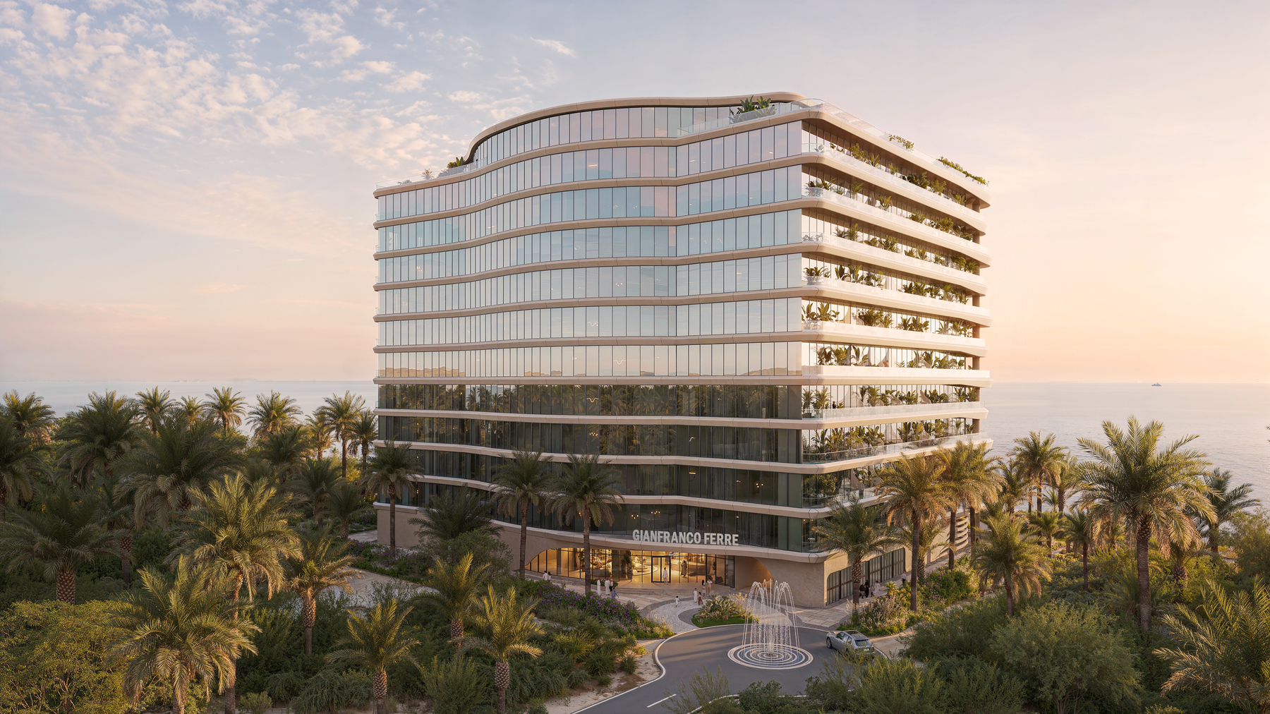 MIRA DEVELOPMENTS "Gianfranco Ferre Residences"-1 BR 872,2704000AED