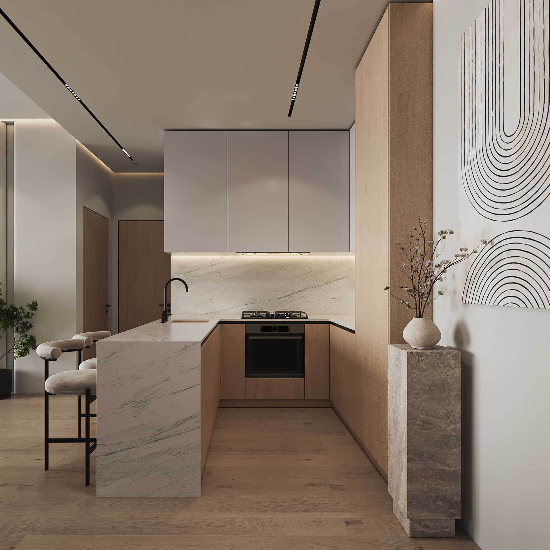 EMS REAL ESTATE DEVELOPMENT "Brand Centro"-Studio 380.18,1081432AED
