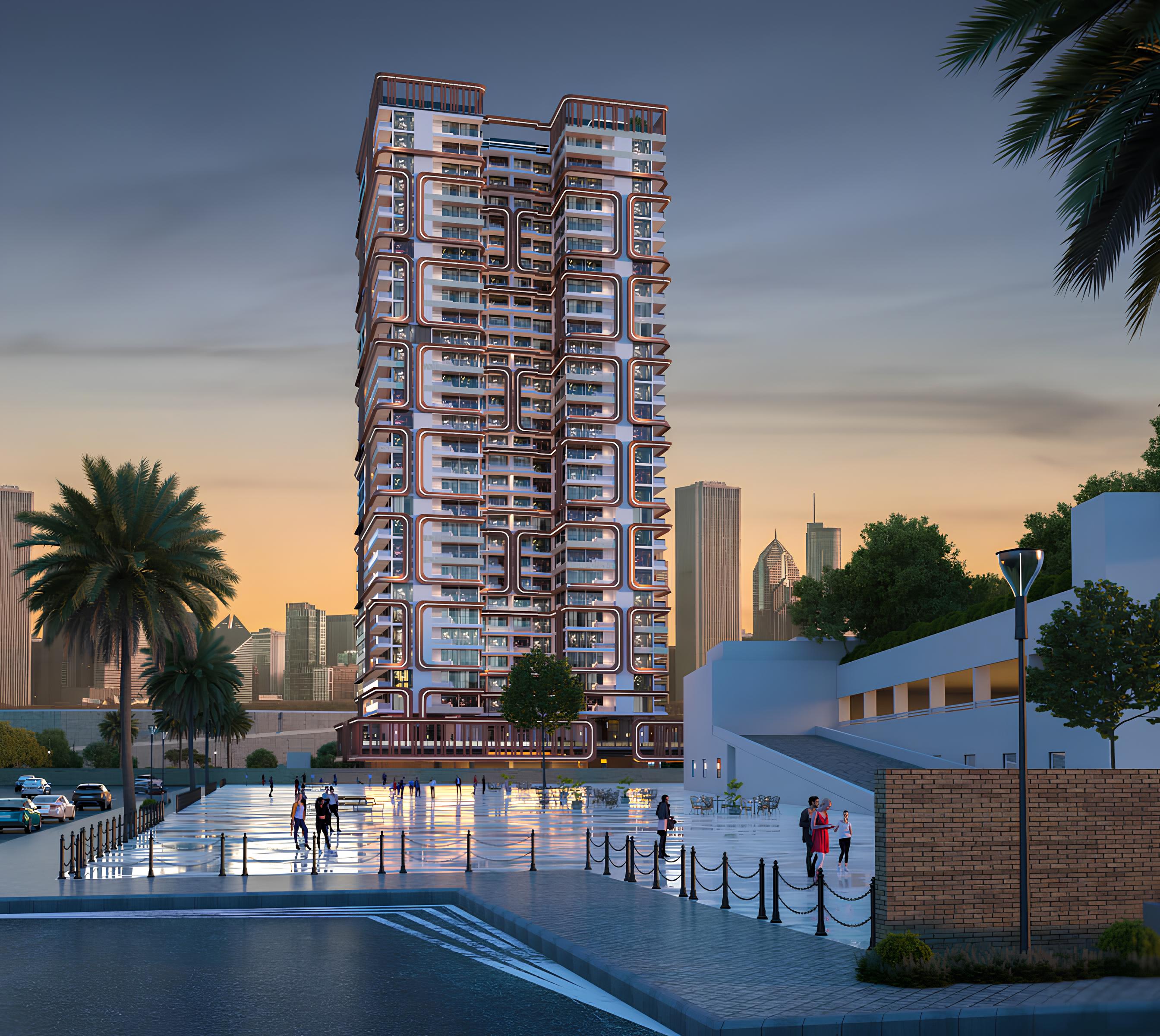 EMPIRE DEVELOPMENT "Empire Lake Views"-Studio 407.09,899777AED