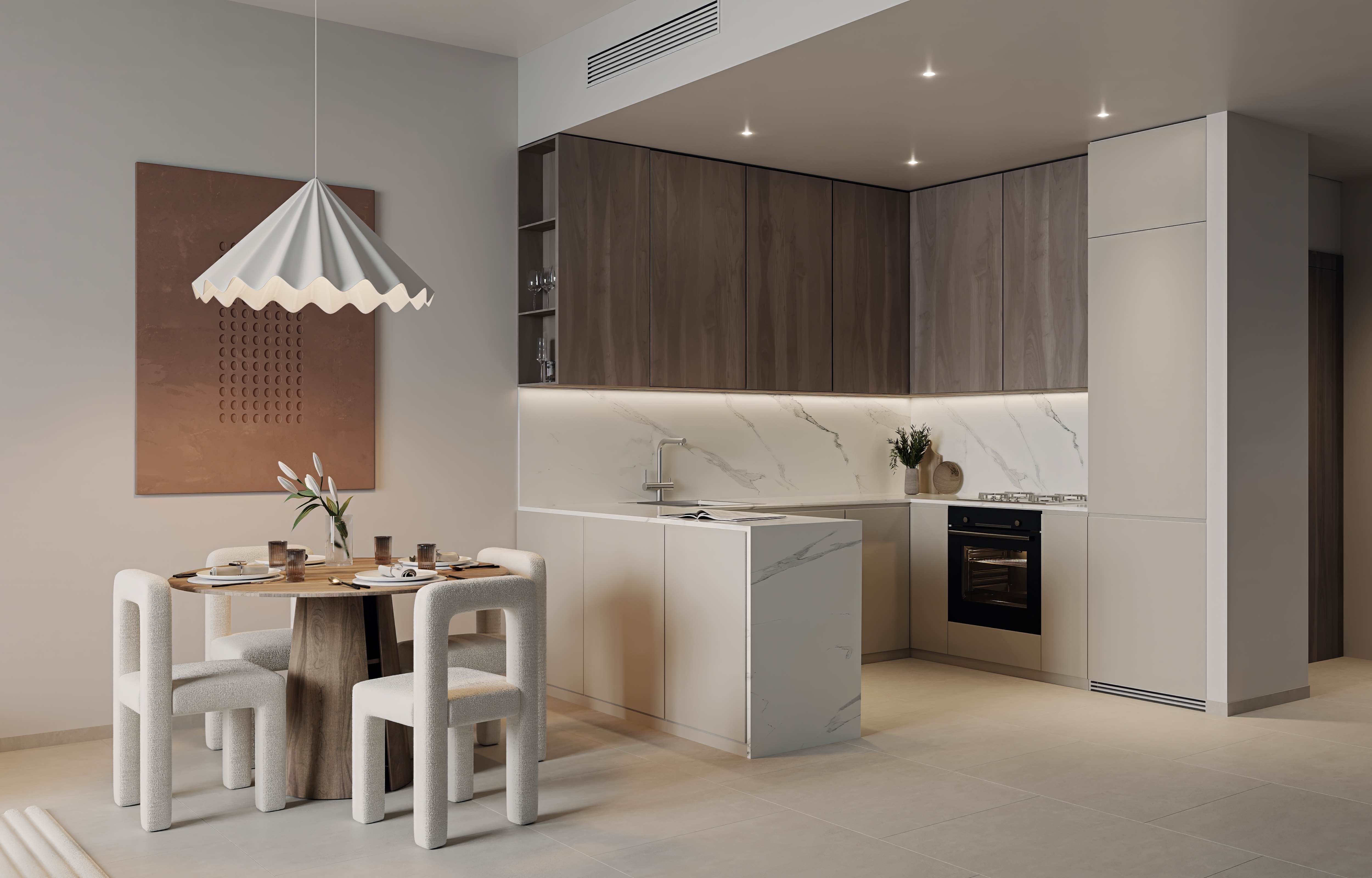 OBJECT 1 "AUREL1A Residence"-2 BR 1261.85,1832004AED