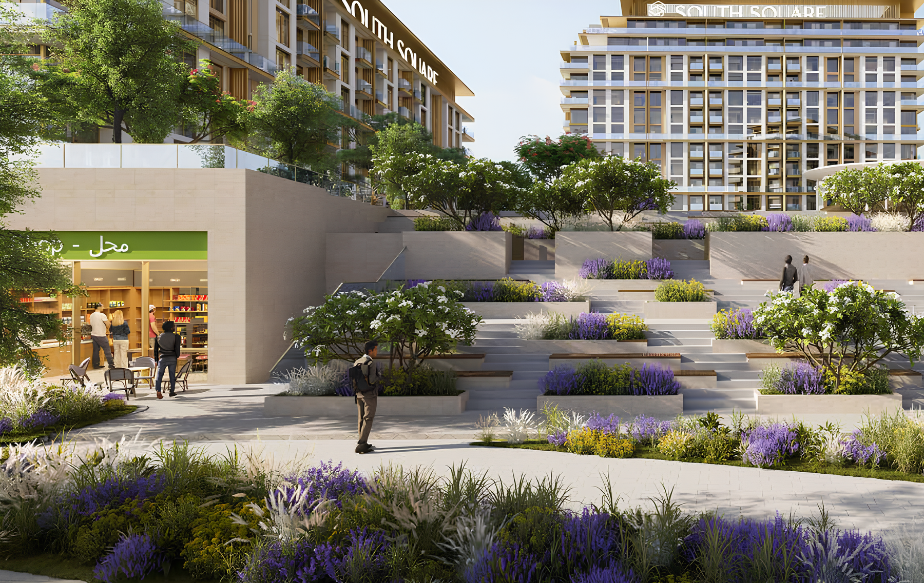 DUBAI SOUTH "South Square Tower S3 by Dubai South"-3 BR 1673,2334353AED