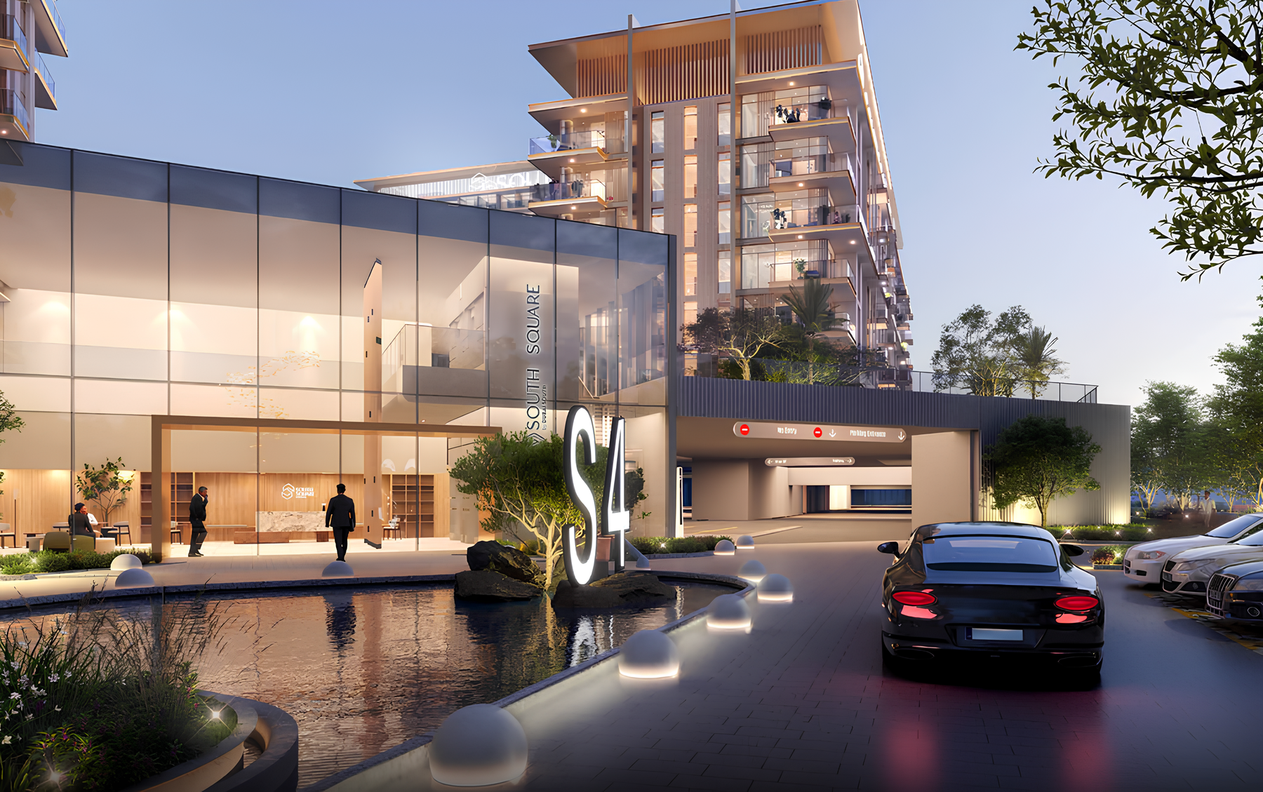 DUBAI SOUTH "South Square Tower S3 by Dubai South"-3 BR 1673,2376187AED