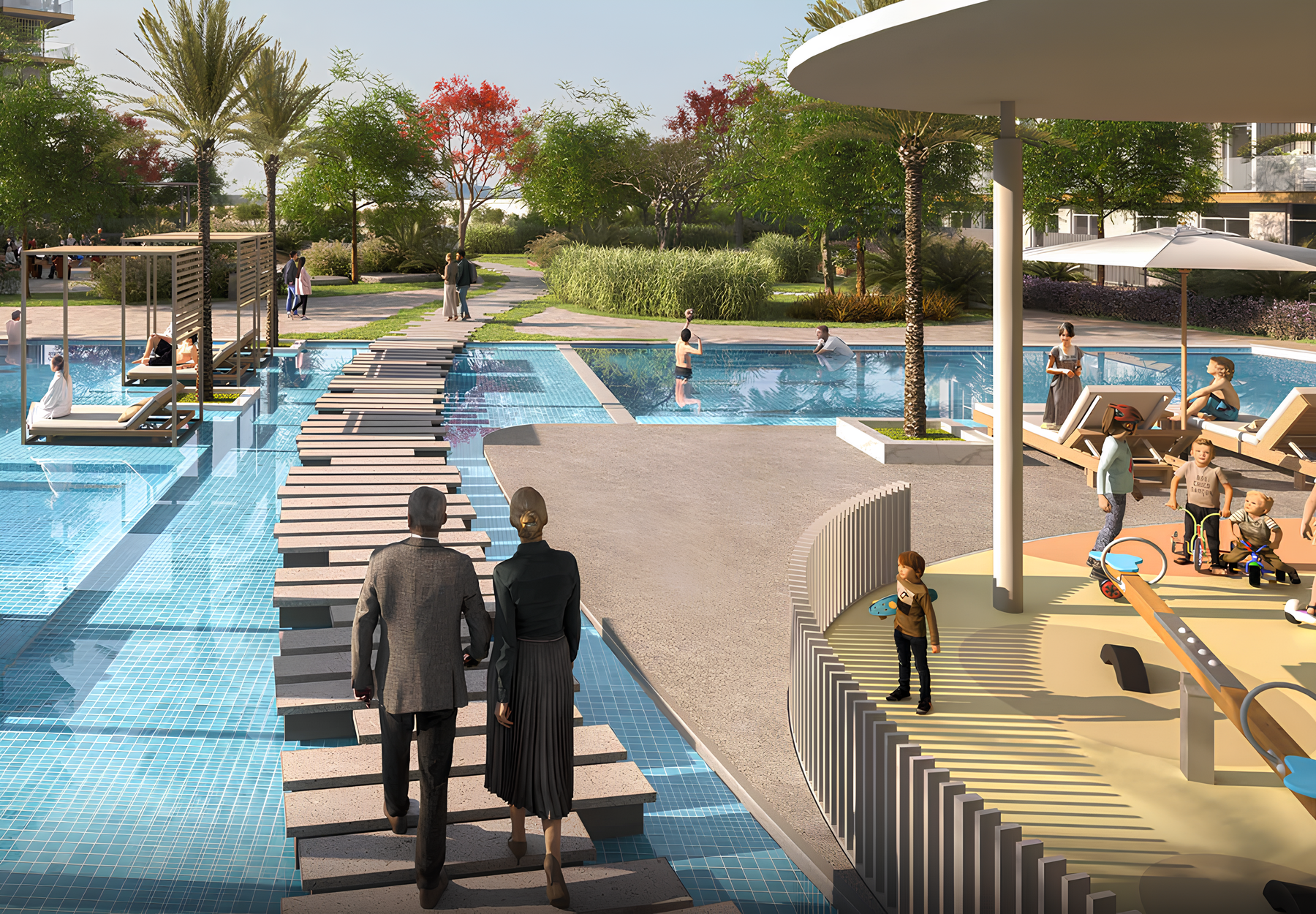 DUBAI SOUTH "South Square Tower S3 by Dubai South"-2 BR 1641,2099893AED