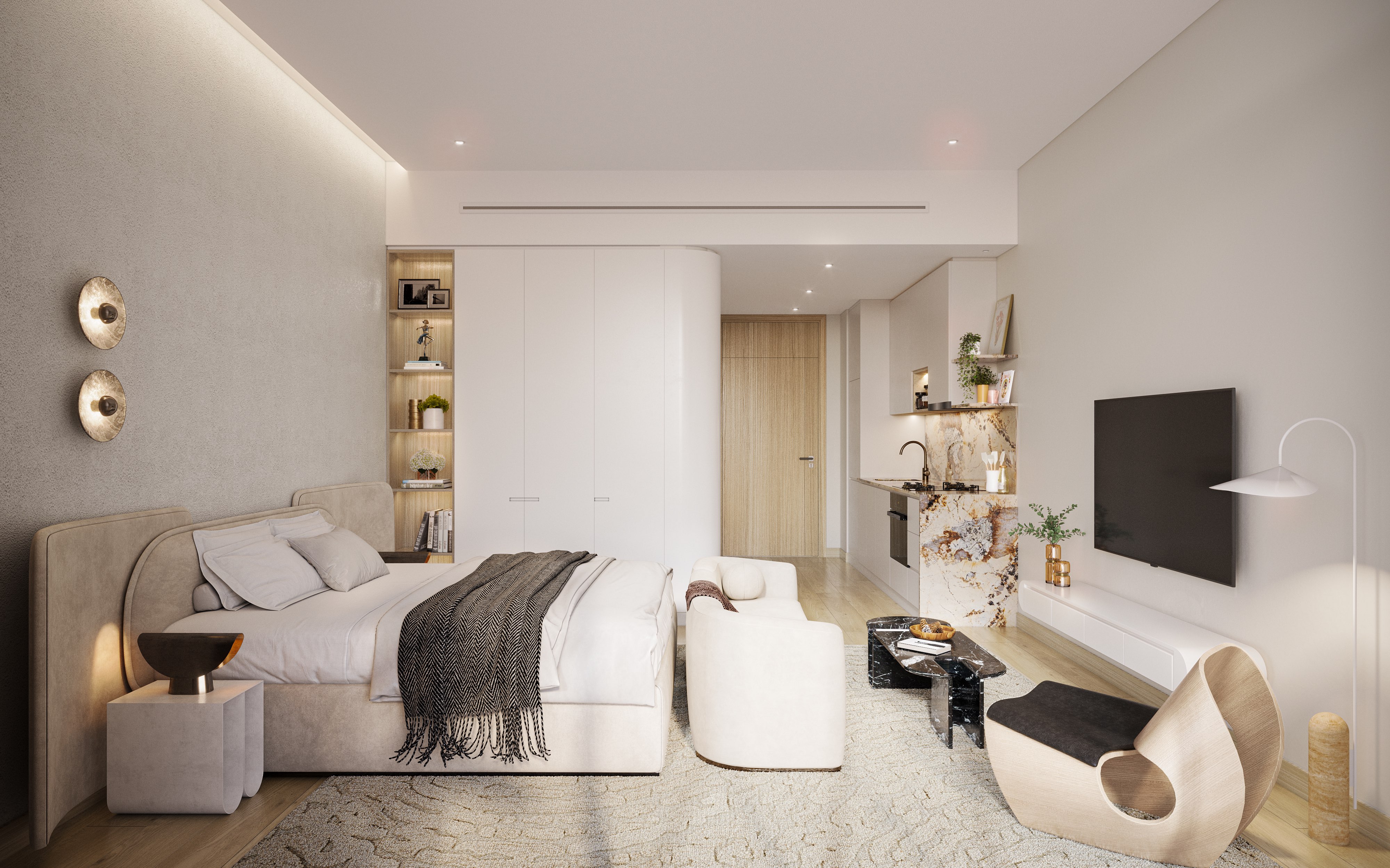 OBG "One Residence"-1 BR 751.86,2380000AED