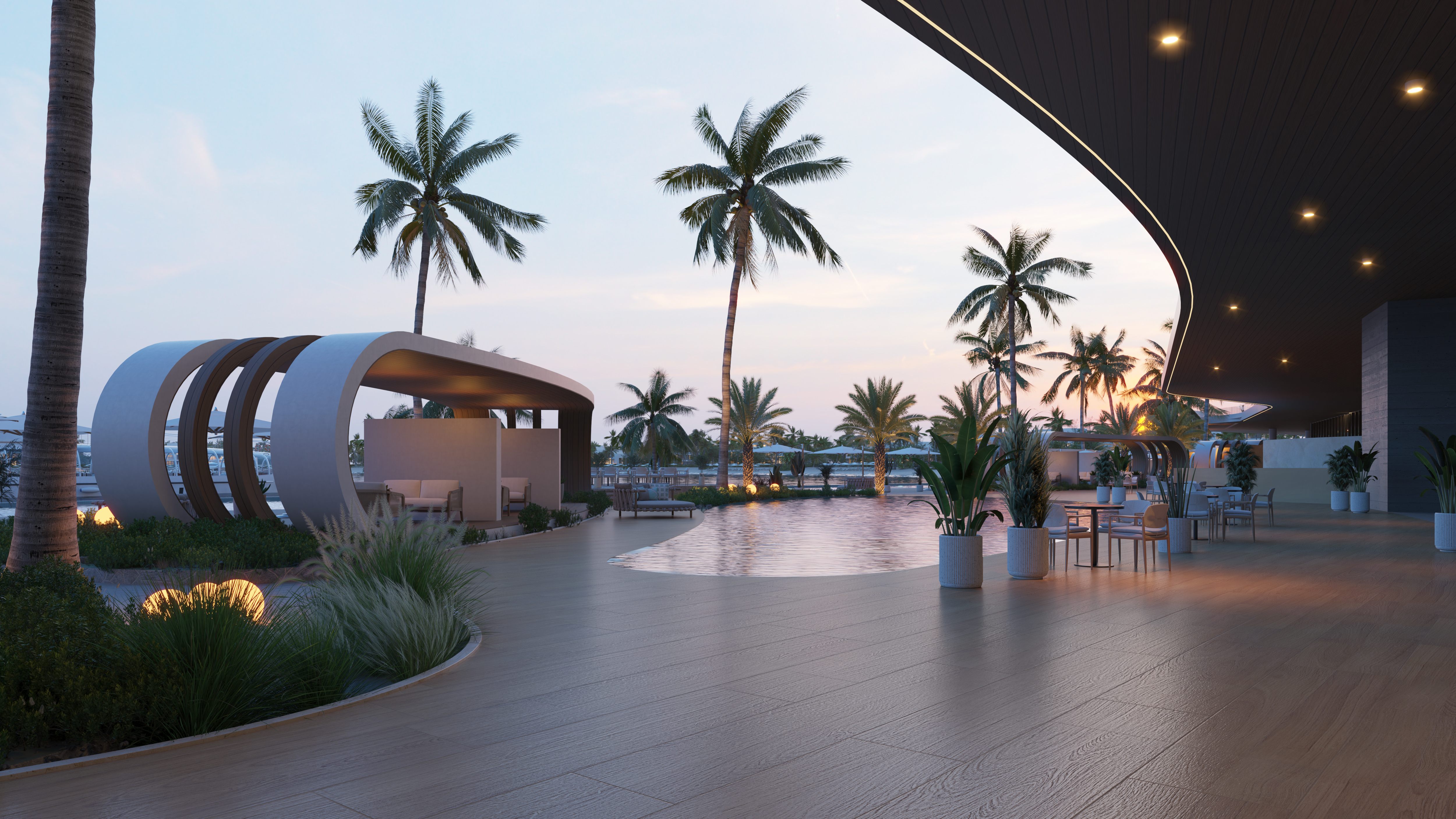OBG "JW Marriott Residences & Resort"-2 BR 1536.23,5799750AED