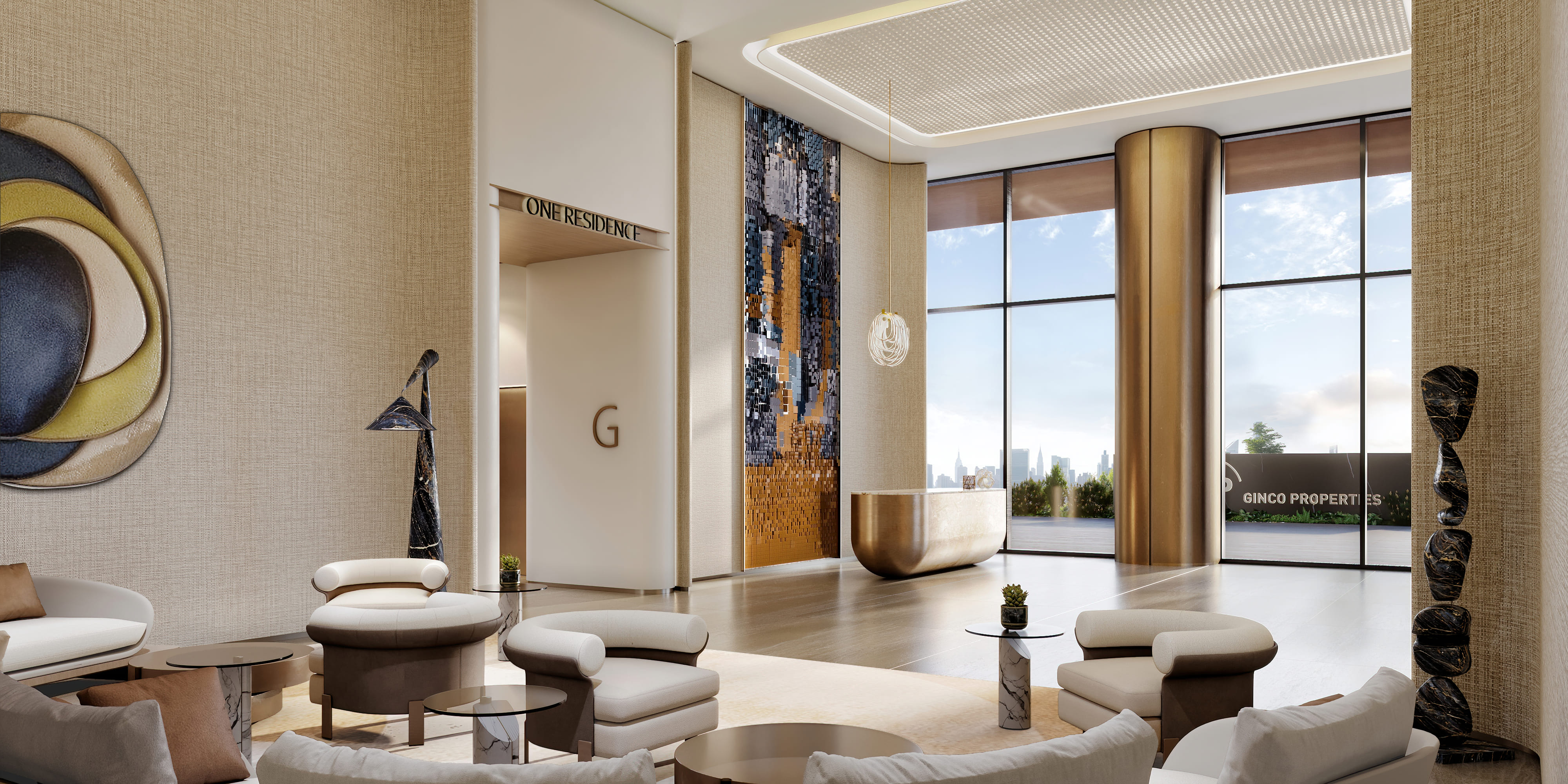OBG "One Residence"-1 BR 843.14,2480000AED