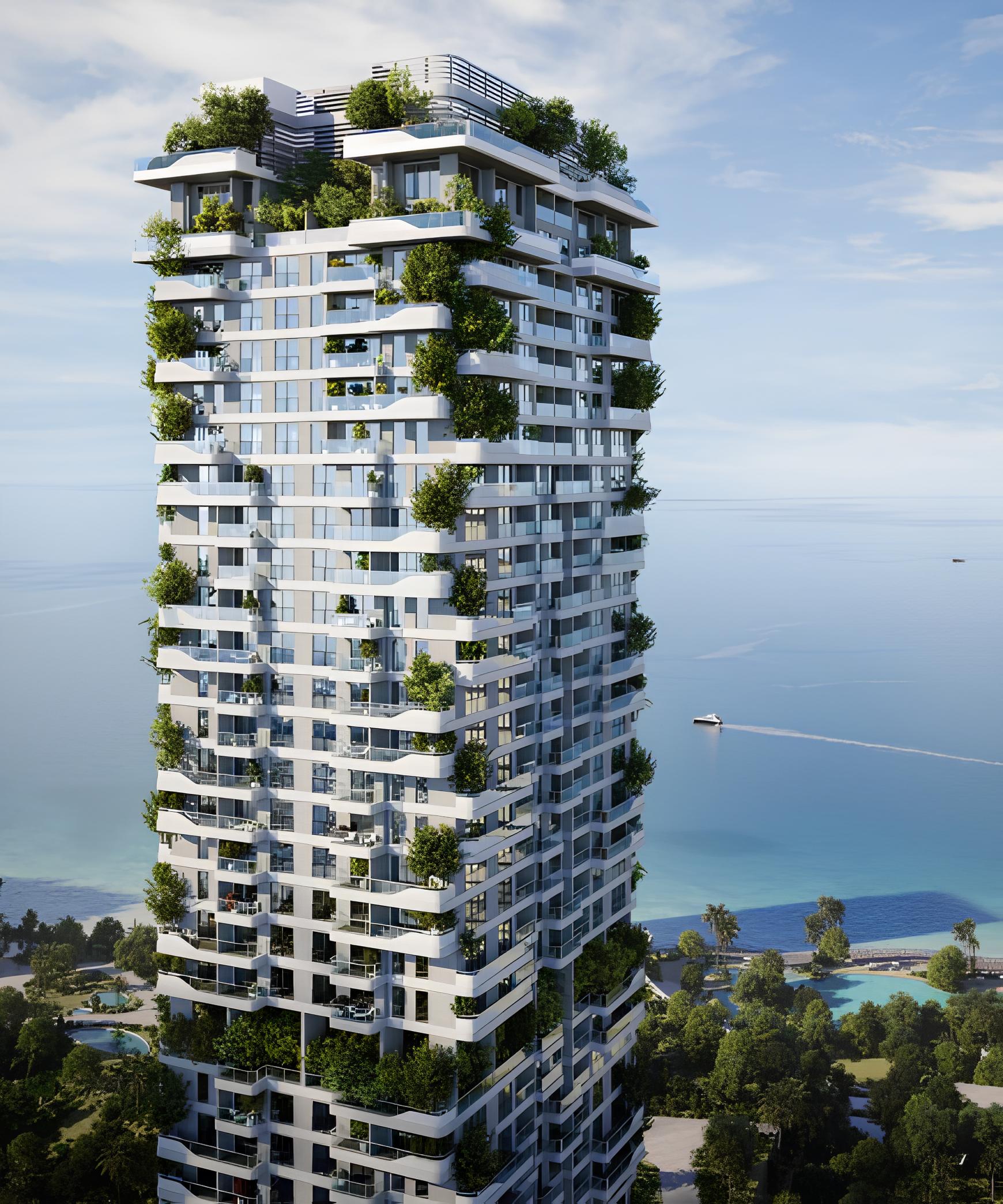 BEYOND BY OMNIYAT "Talea"-2 BR 1461.1,4001000AED