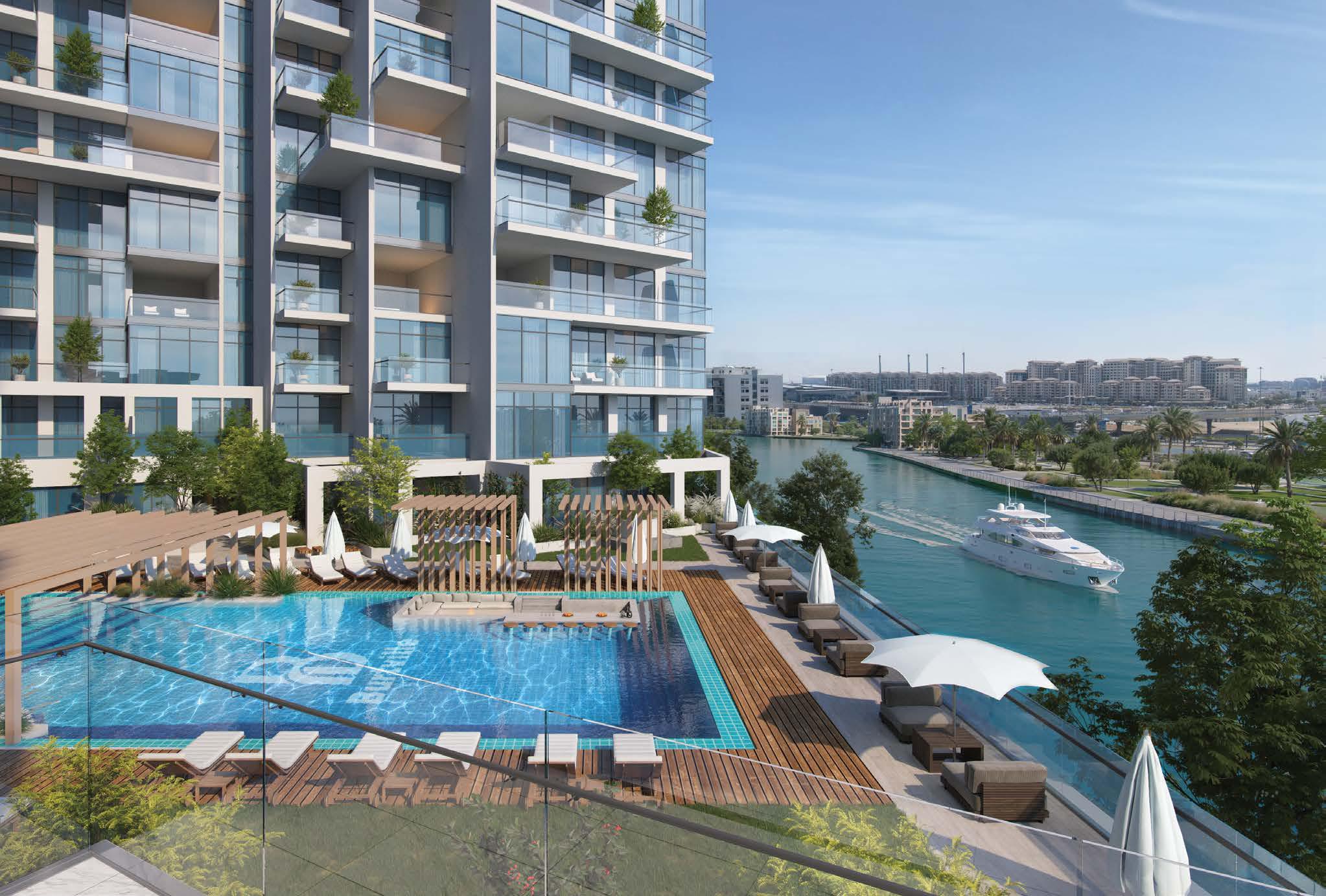 BURTVILLE "Bab Al Qasr Canal View Residence 22"-5 BR 3138,5620000AED