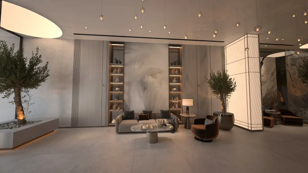 VISION DEVELOPMENTS "Coral by Vision"-2 BR 1210.43,2780000AED