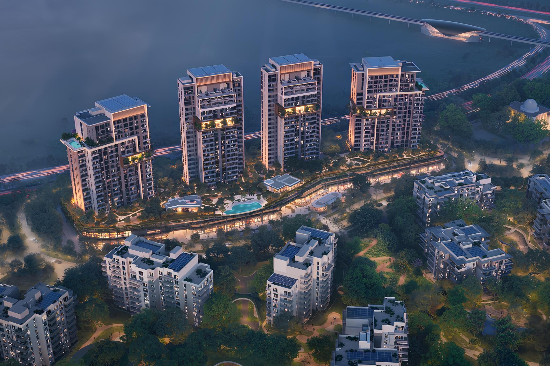 MAJID AL FUTTAIM "Ghaf Woods Distrikt 2"-3 BR 2955.45,4861000AED