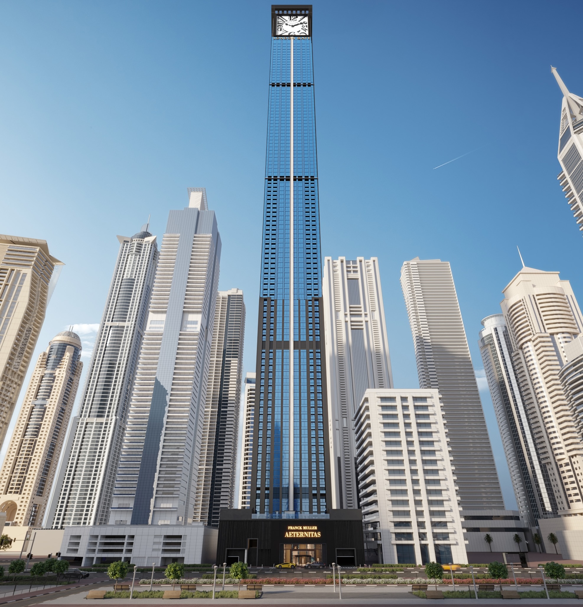 OBG "Franck Muller Aeternitas by London Gate"-5 BR 4048.09,18900000AED