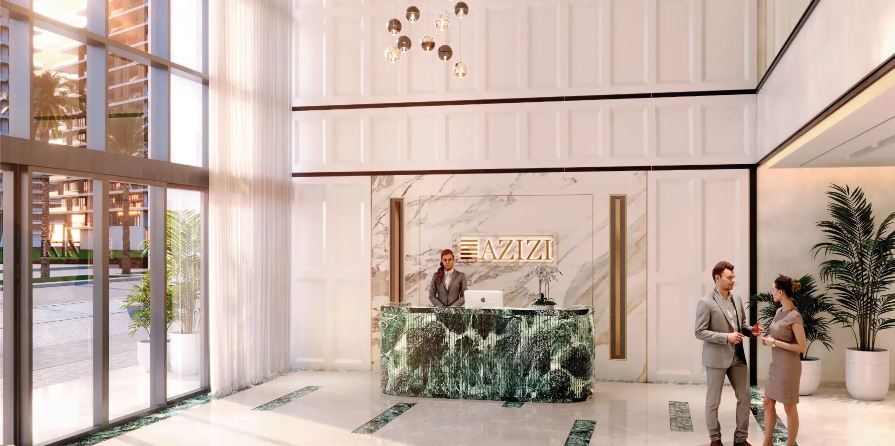 AZIZI "Azizi Zain"-2 BR 1685.32,1981000AED