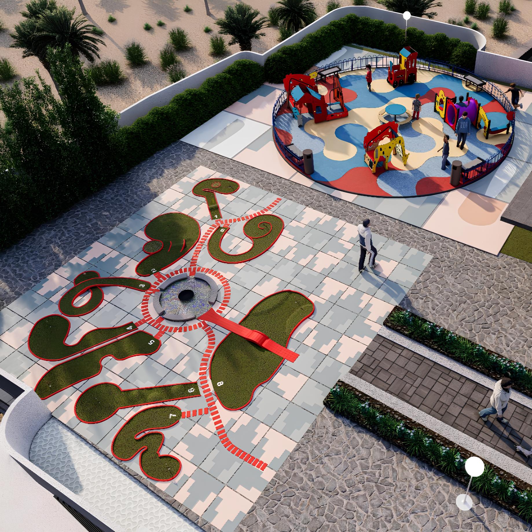 GOLDEN WOODS "Albab Views"-Studio 331.53,497295AED