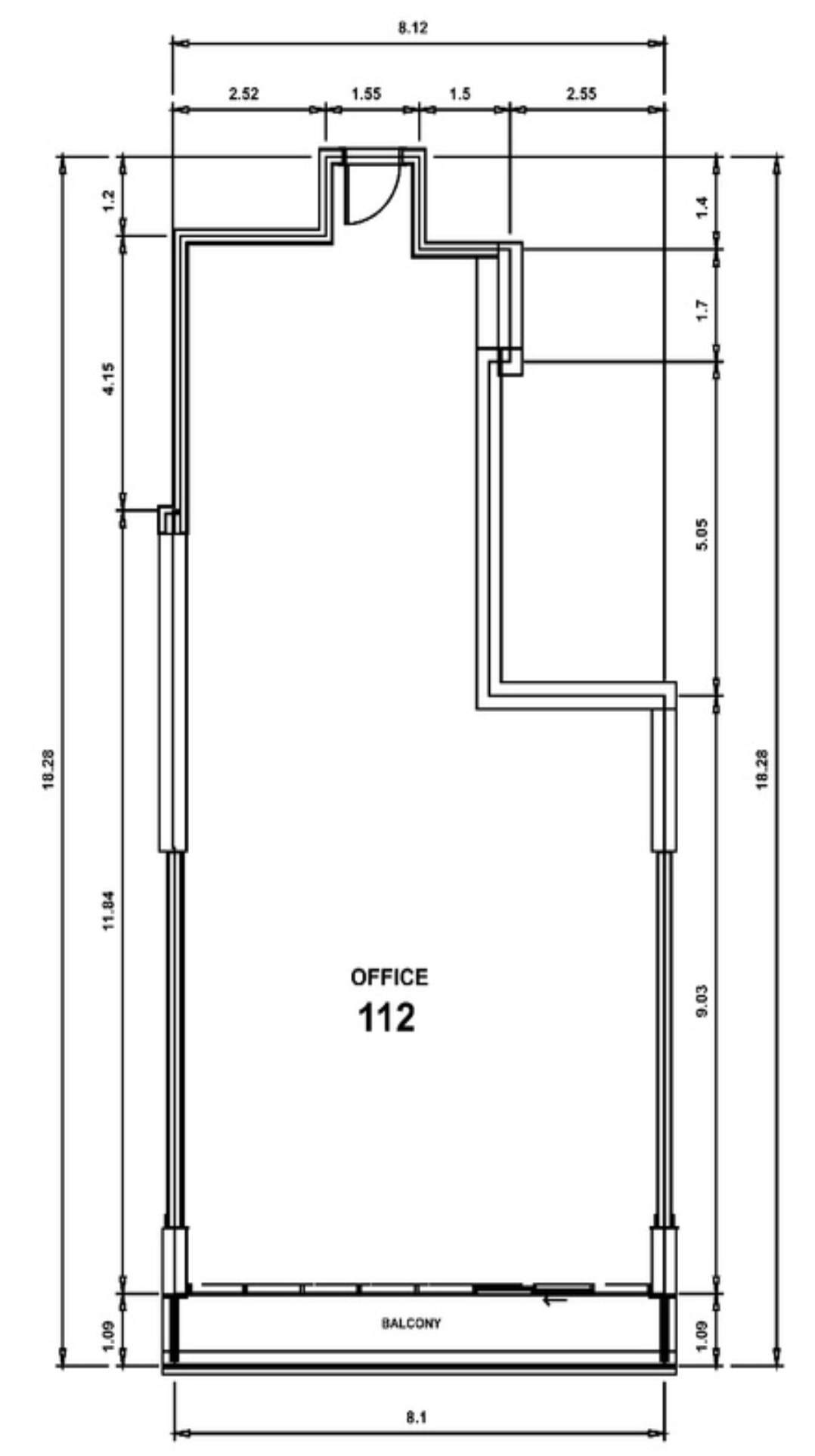 Office floor plan
