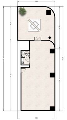 Office floor plan