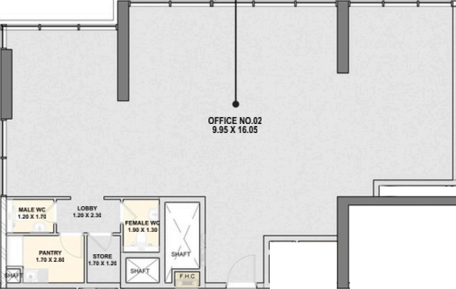 Office floor plan
