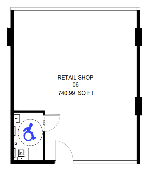 Retail floor plan