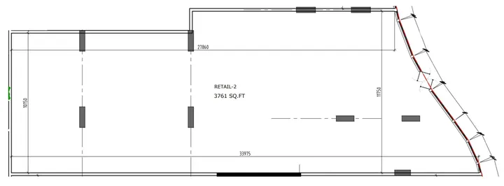 Retail floor plan