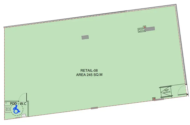 Retail floor plan