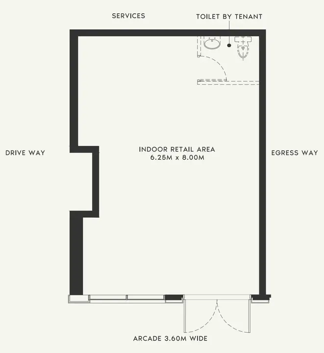 Retail floor plan