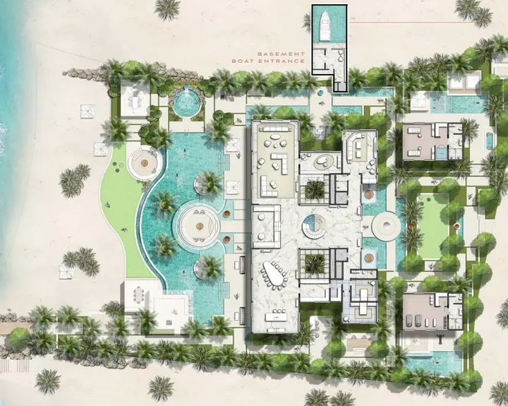 7 BR floor plan