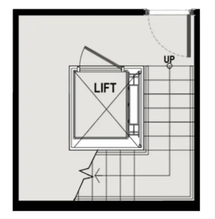 4 BR floor plan