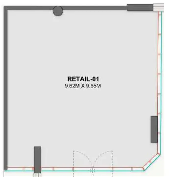 Retail floor plan