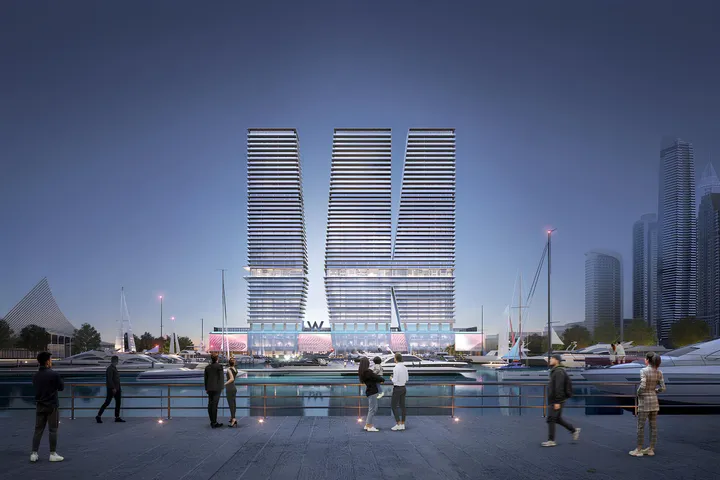 ARADA PROPERTIES "W Residences Tower 2 at Dubai Harbour" — View 2