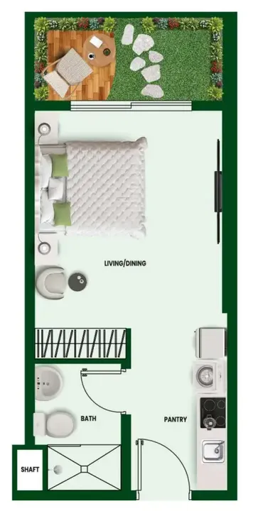 Studio floor plan
