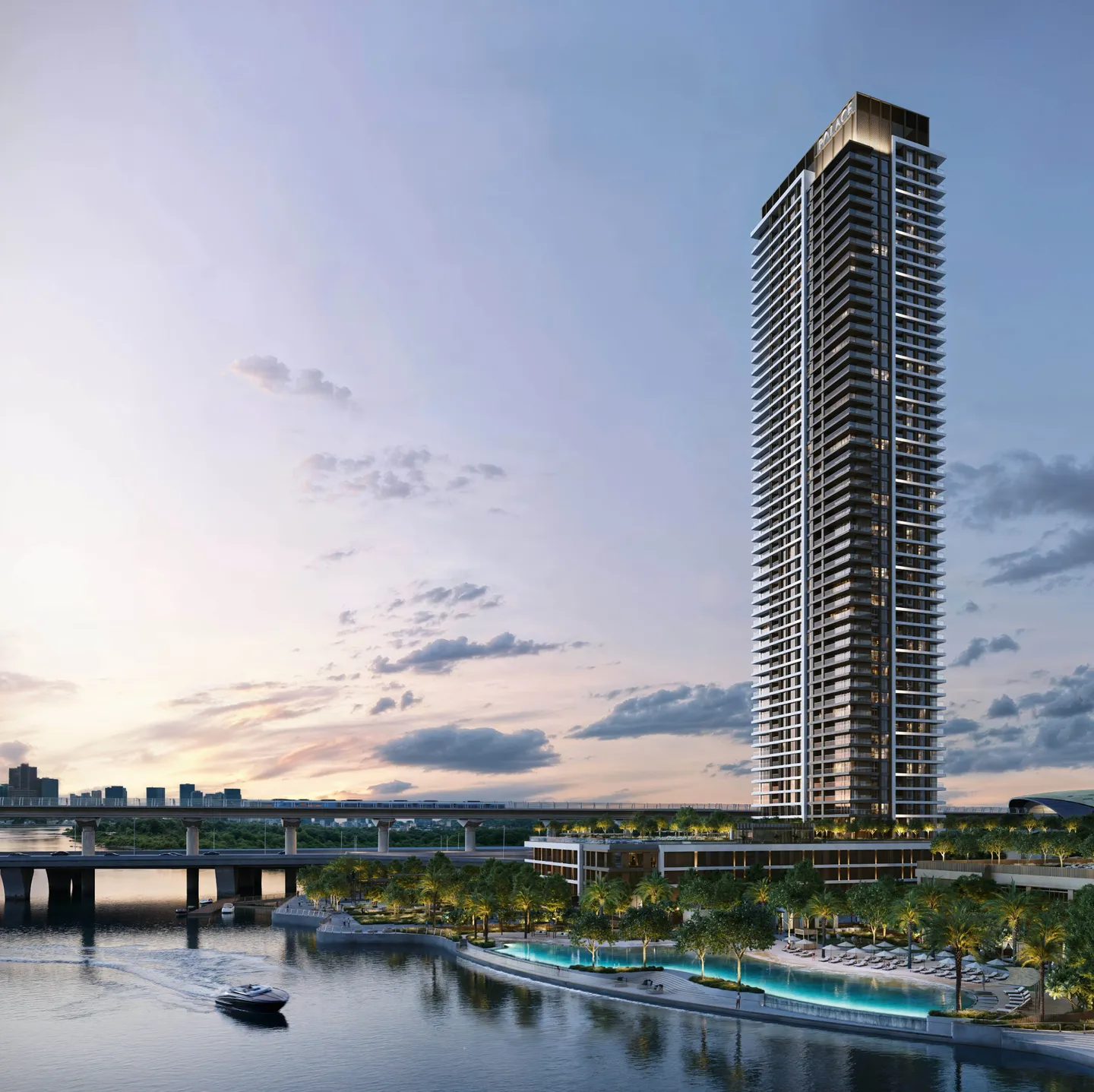 The Palace Residences Creek Blue